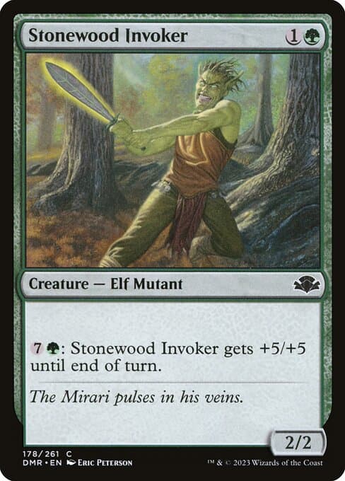 Stonewood Invoker 2023 Magic: The Gathering Dominaria Remastered