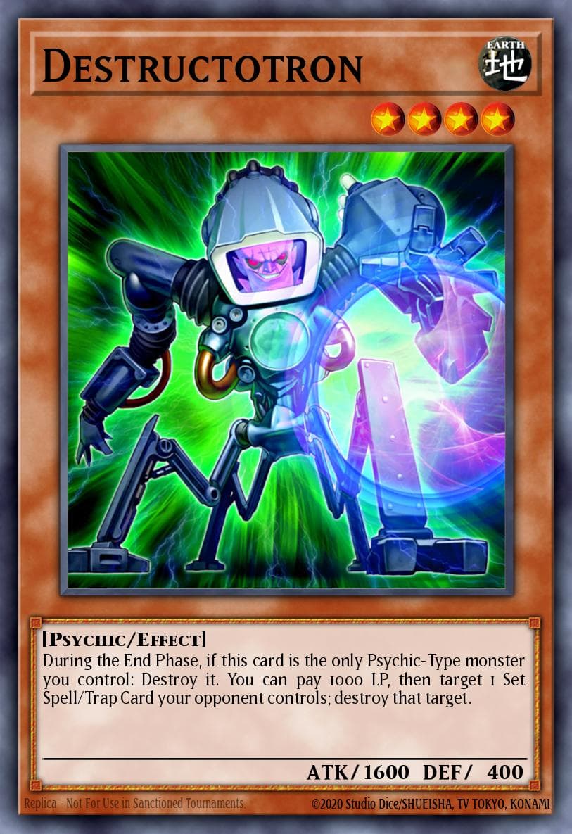 Destructotron 2008 Yu-Gi-Oh!