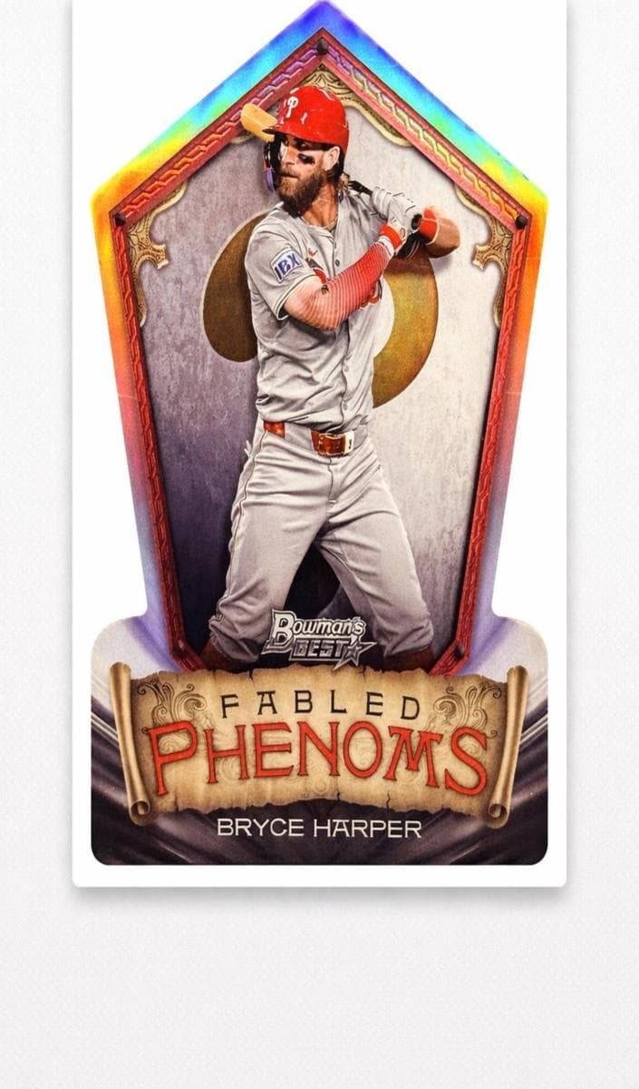 Bryce Harper 2024 bowman Bowman's Best