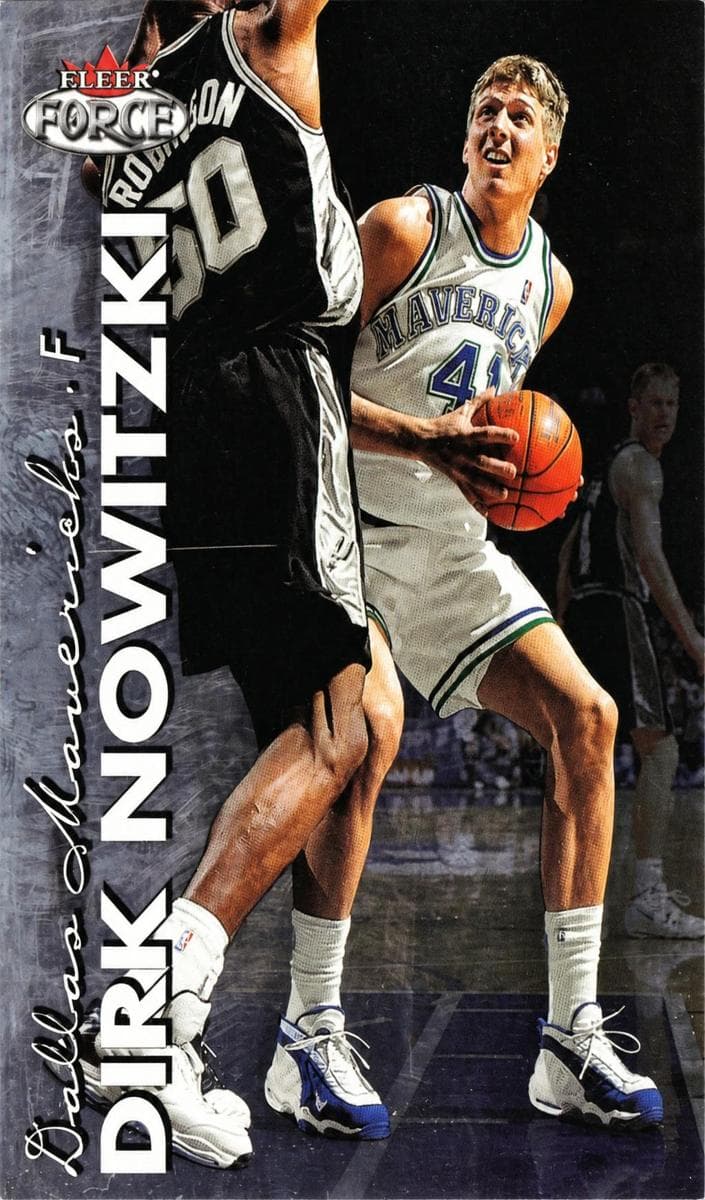 Dirk Nowitzki 1999 fleer Fleer Tradition
