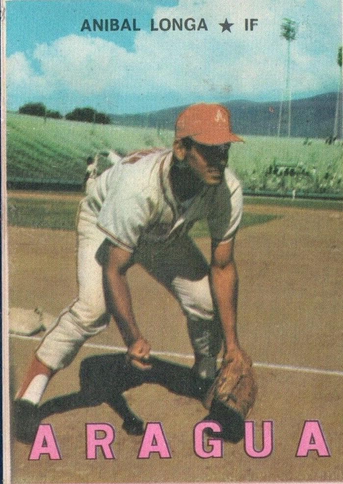 Anibal Longa 1967 topps Topps Venezuelan