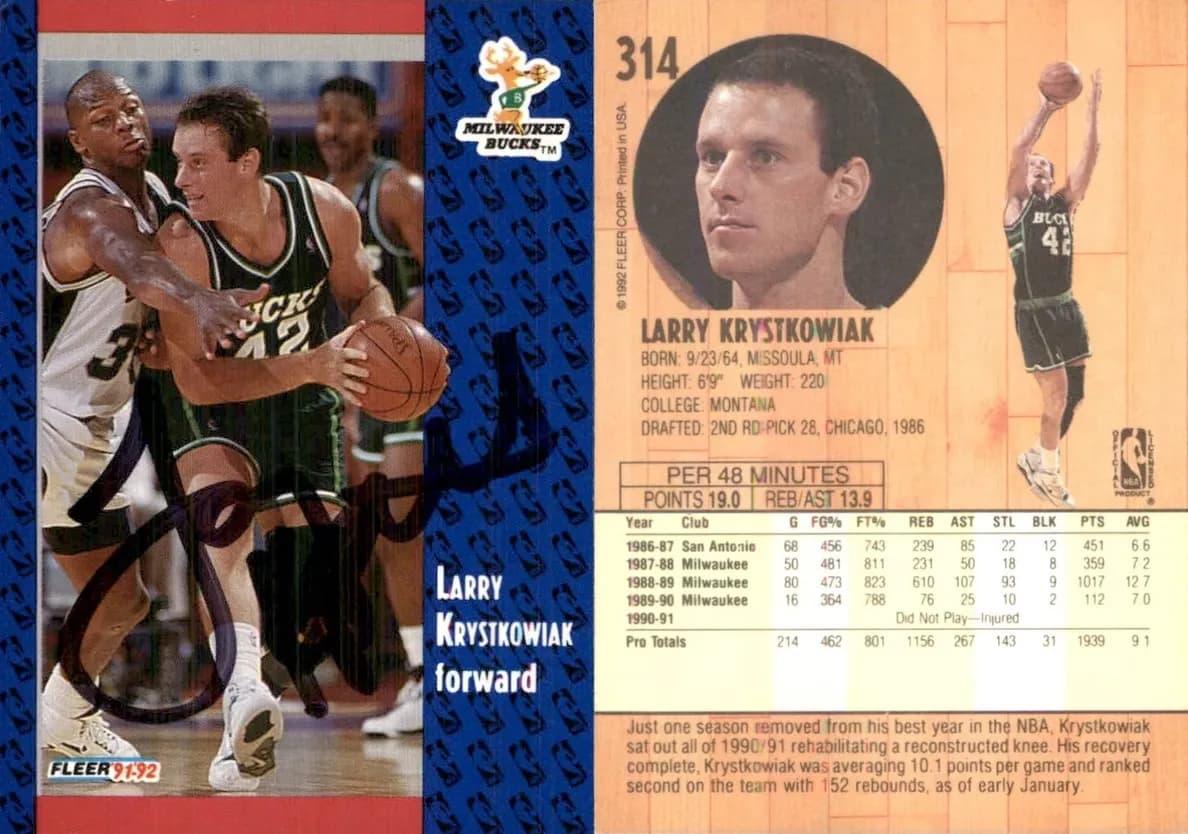 Larry Krystkowiak #314