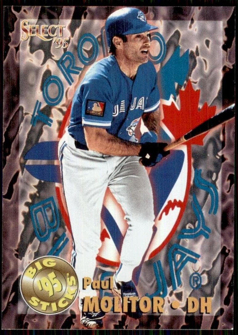 Paul Molitor 1995 panini Select