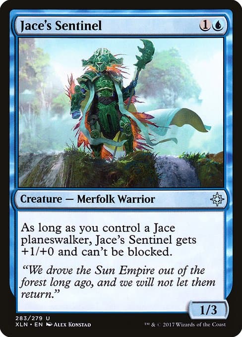 Jace's Sentinel 2017 Magic: The Gathering Ixalan