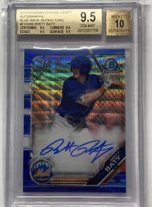 Brett Baty 2019 bowman Bowman Draft