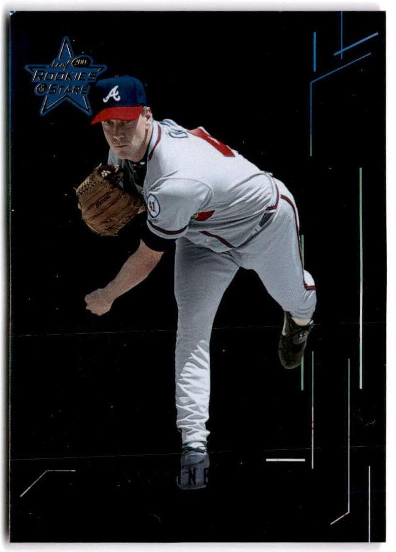 Tom Glavine 2001 leaf Leaf Rookies & Stars
