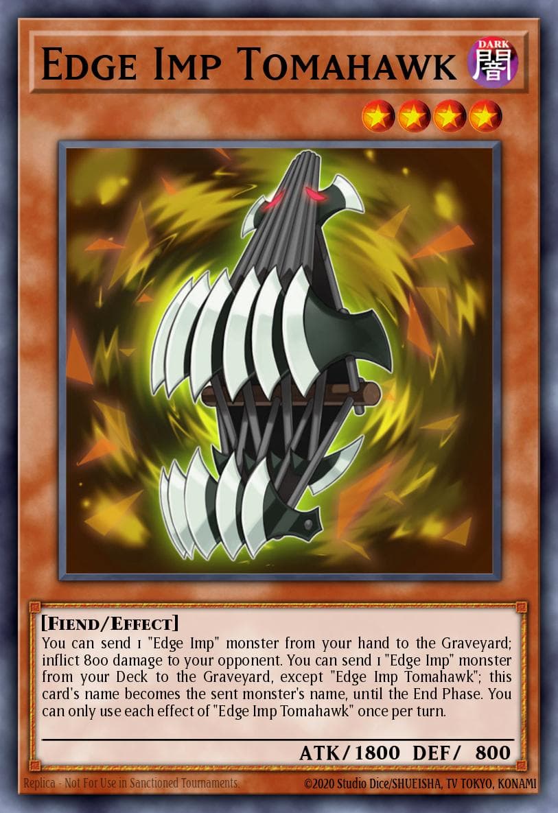 Edge Imp Tomahawk 2015 Yu-Gi-Oh! Crossed Souls