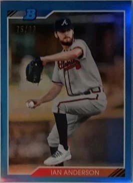Heritage Baseball Prospects 2020 Bowman 2020 Bowman blue-refractor