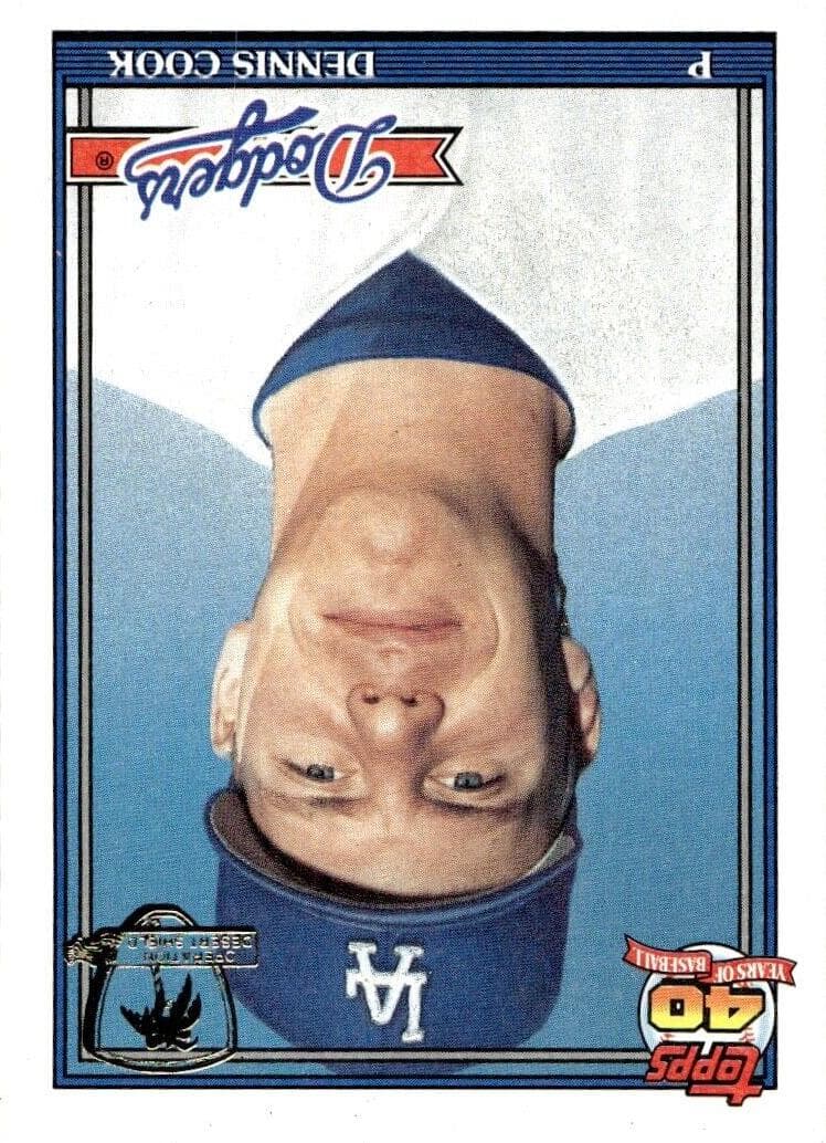 Dennis Cook 1991 topps Topps