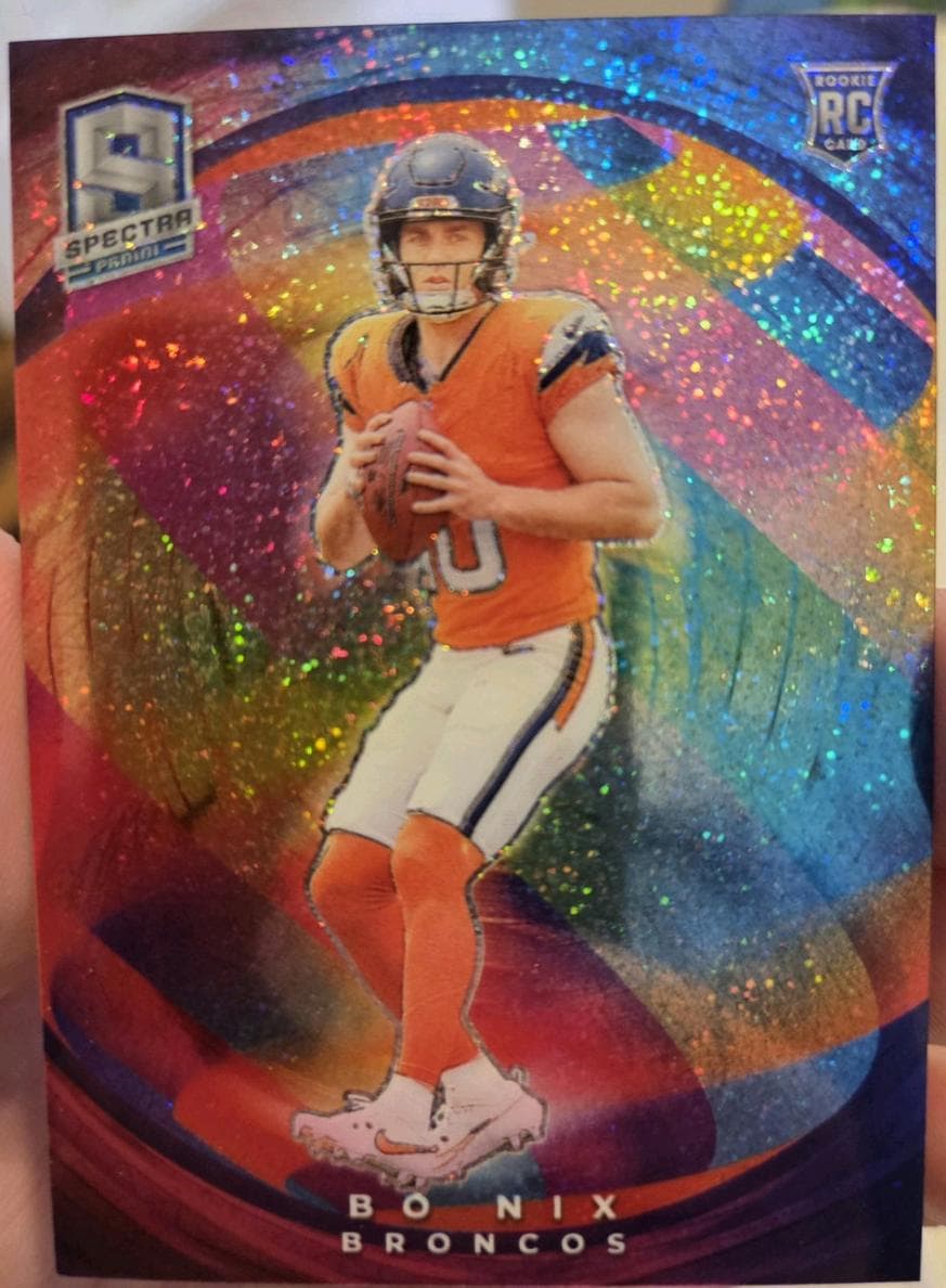 Bo Nix 2024 panini Panini Spectra