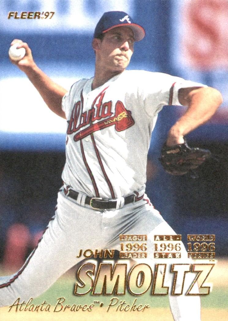 John Smoltz 1997 fleer Fleer