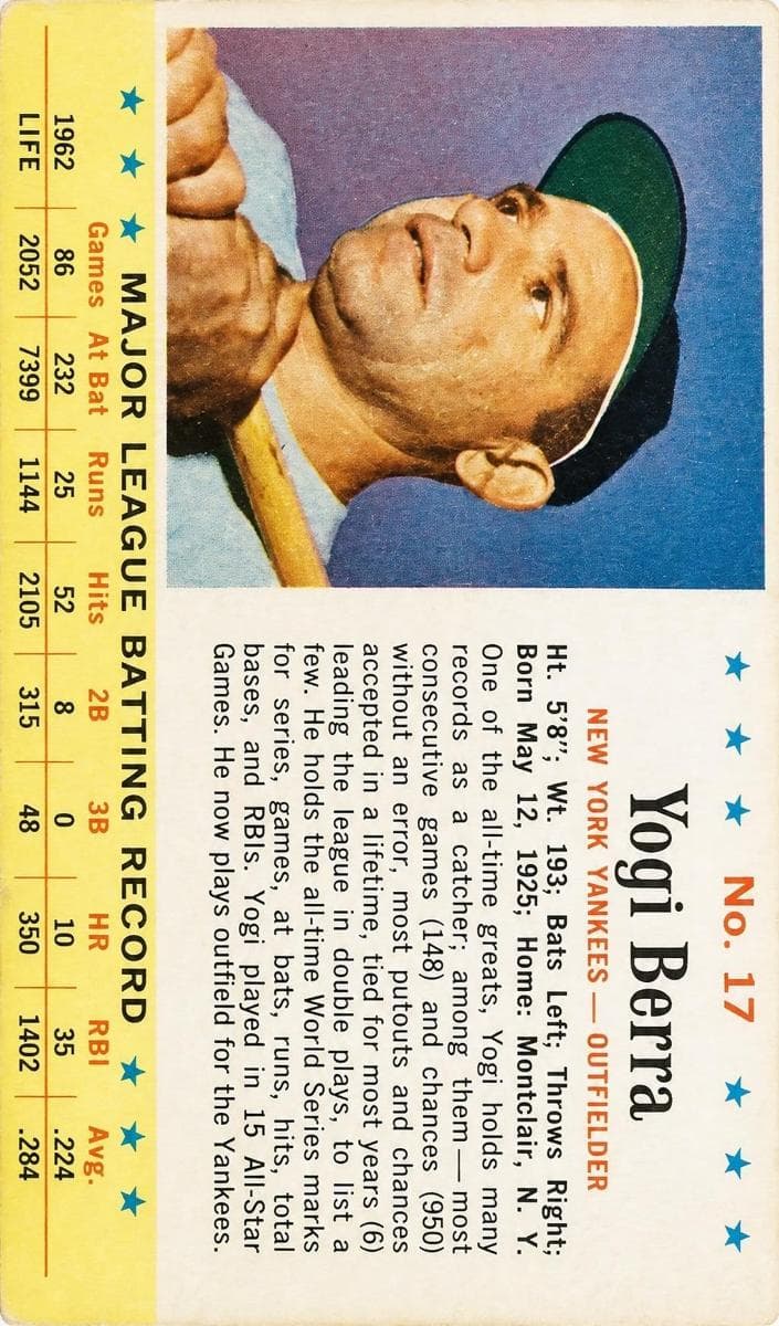 Yogi Berra #17