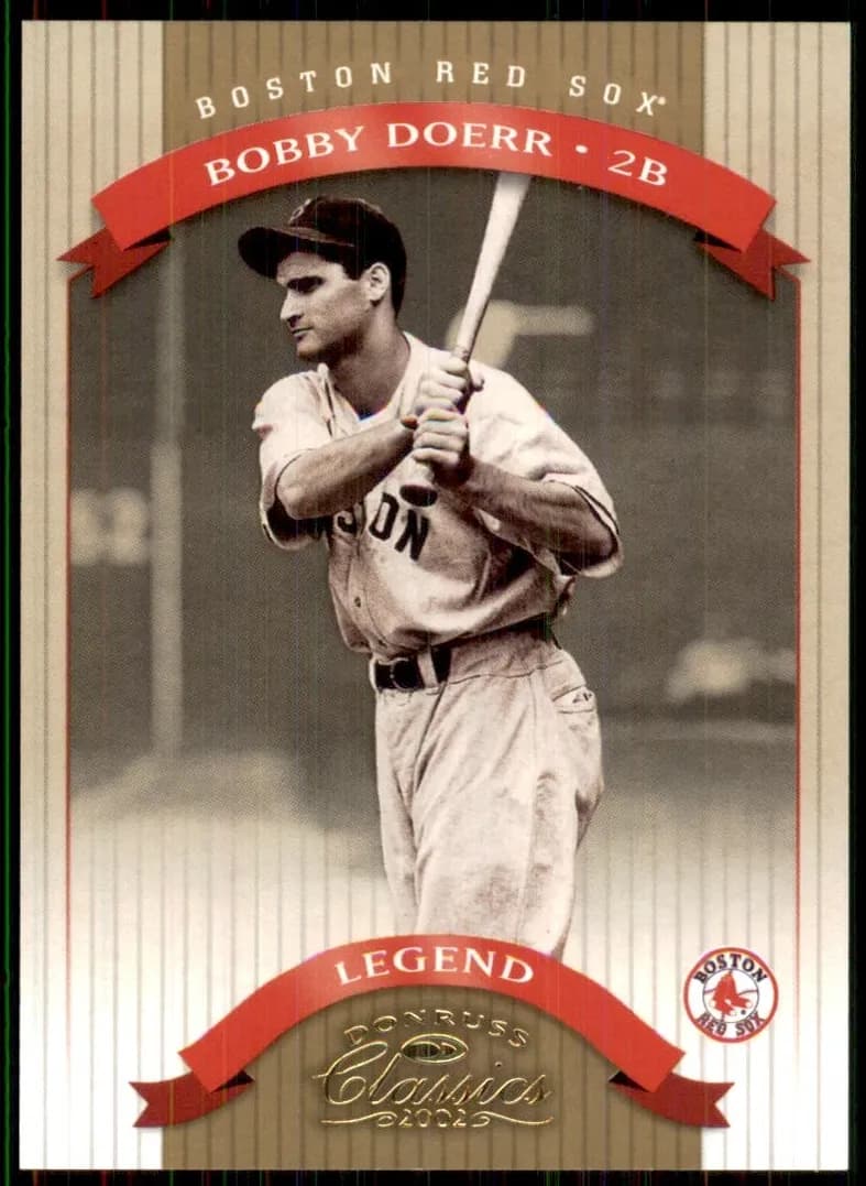 Bobby Doerr 2002 panini Donruss Classics