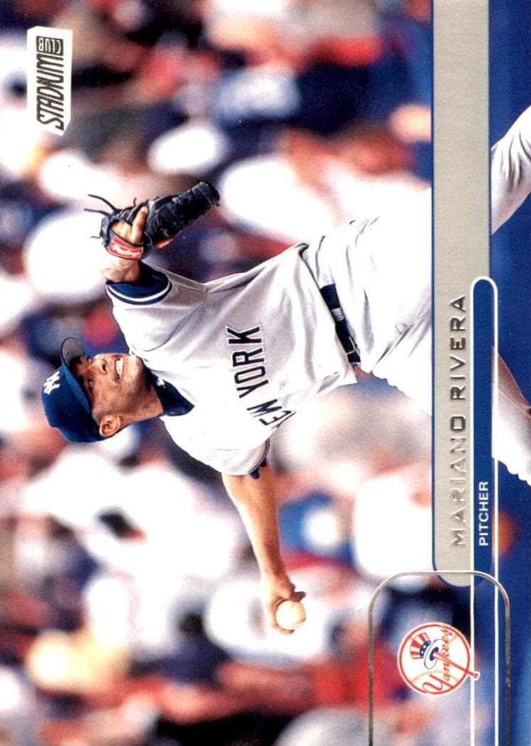 Mariano Rivera 2002 topps Stadium Club