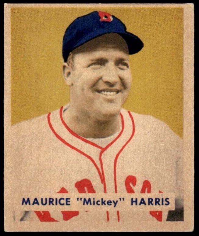 Maurice "Mickey" Harris 1949 bowman Bowman