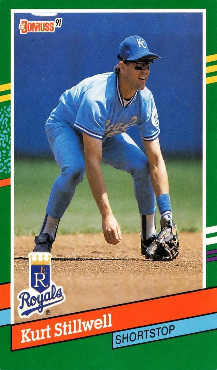 Kurt Stillwell 1991 panini Donruss