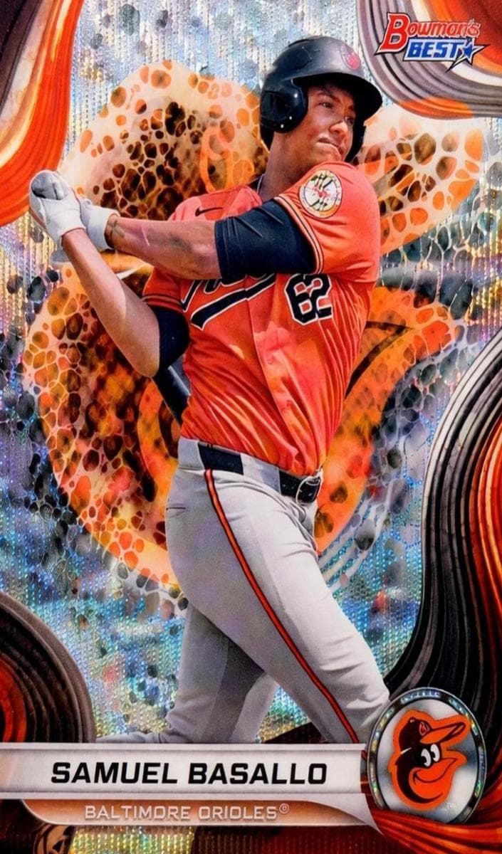 Samuel Basallo 2024 bowman Bowman's Best