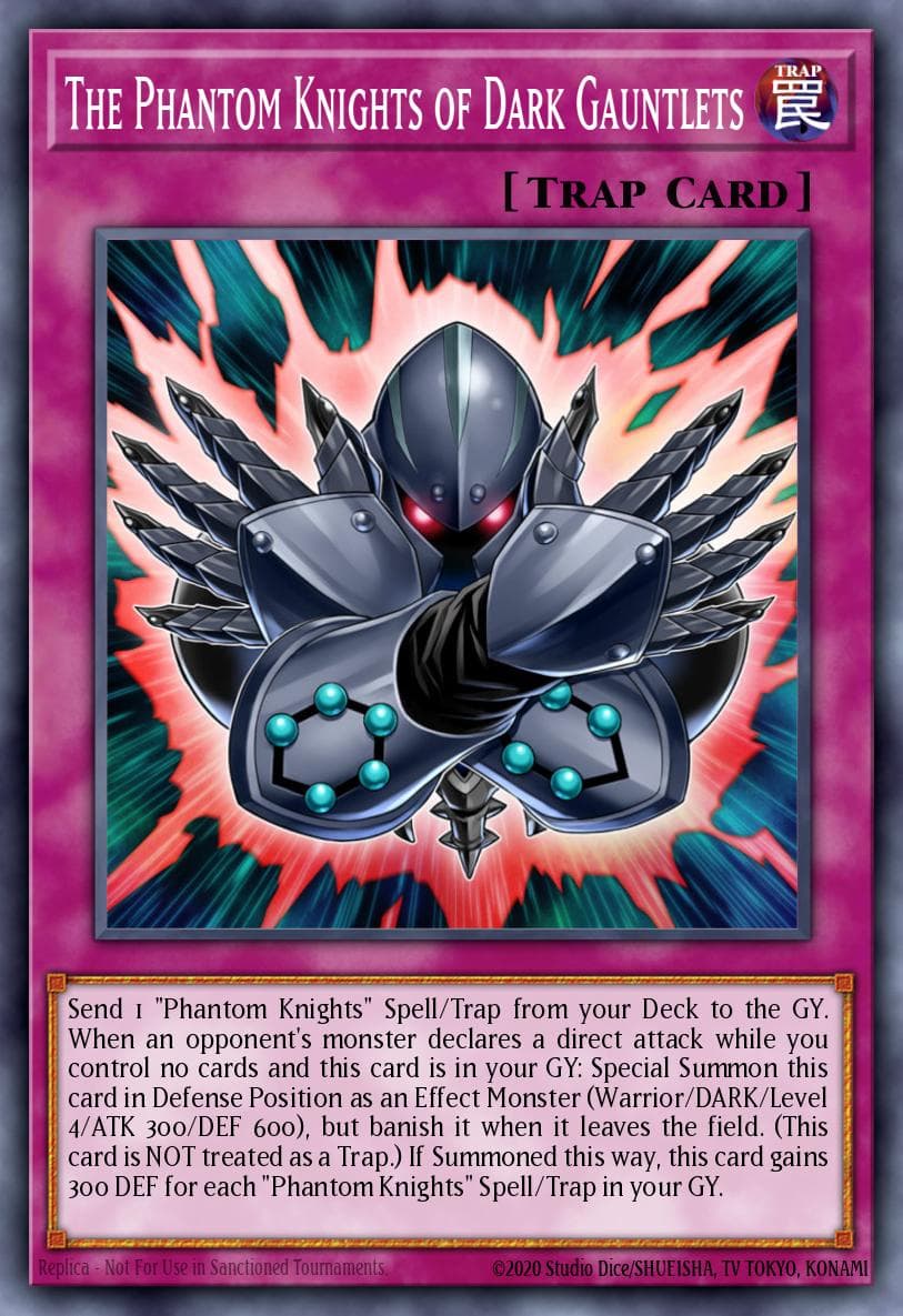 The Phantom Knights of Dark Gauntlets #PGL3-EN016