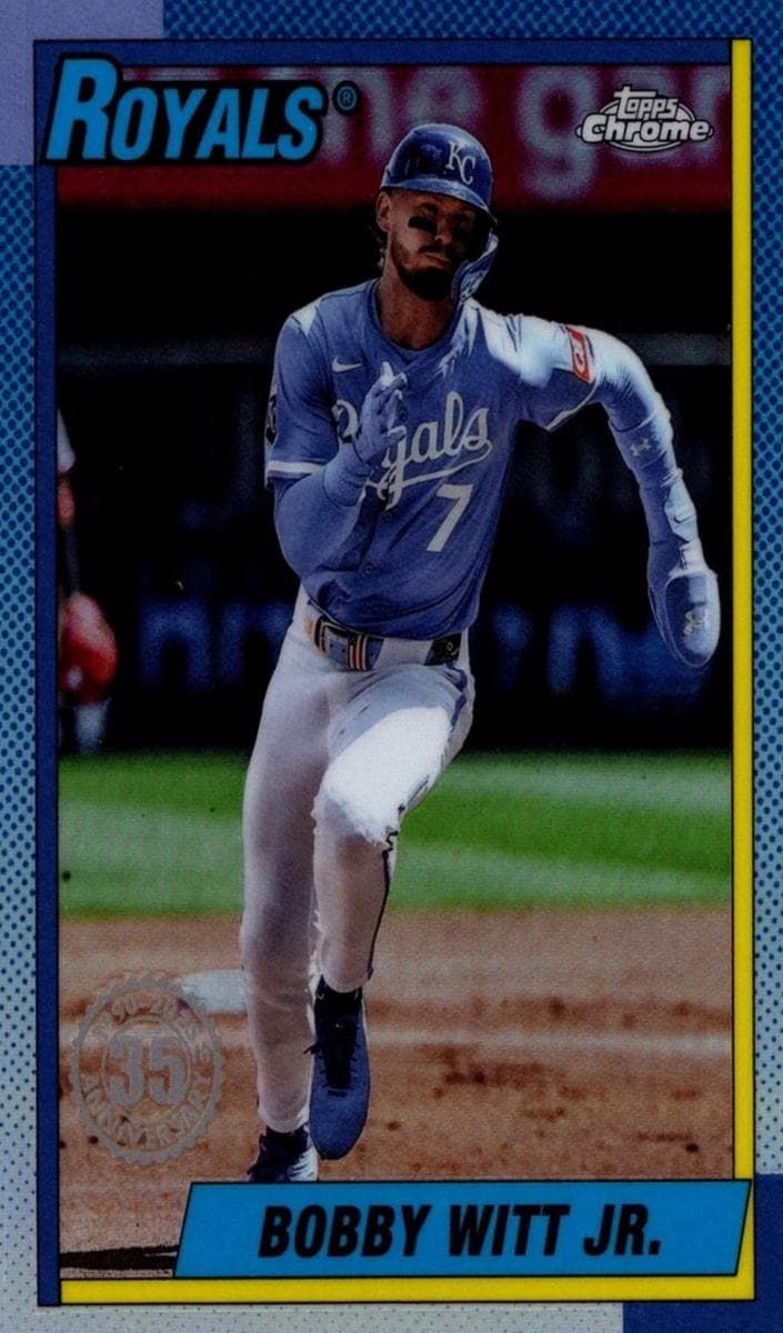 Bobby Witt Jr. 2025 topps Topps Chrome Update