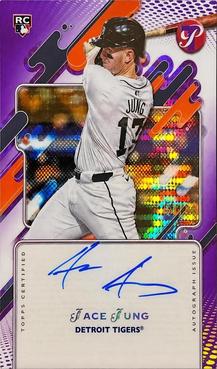 Jace Jung 2025 topps Topps Pristine