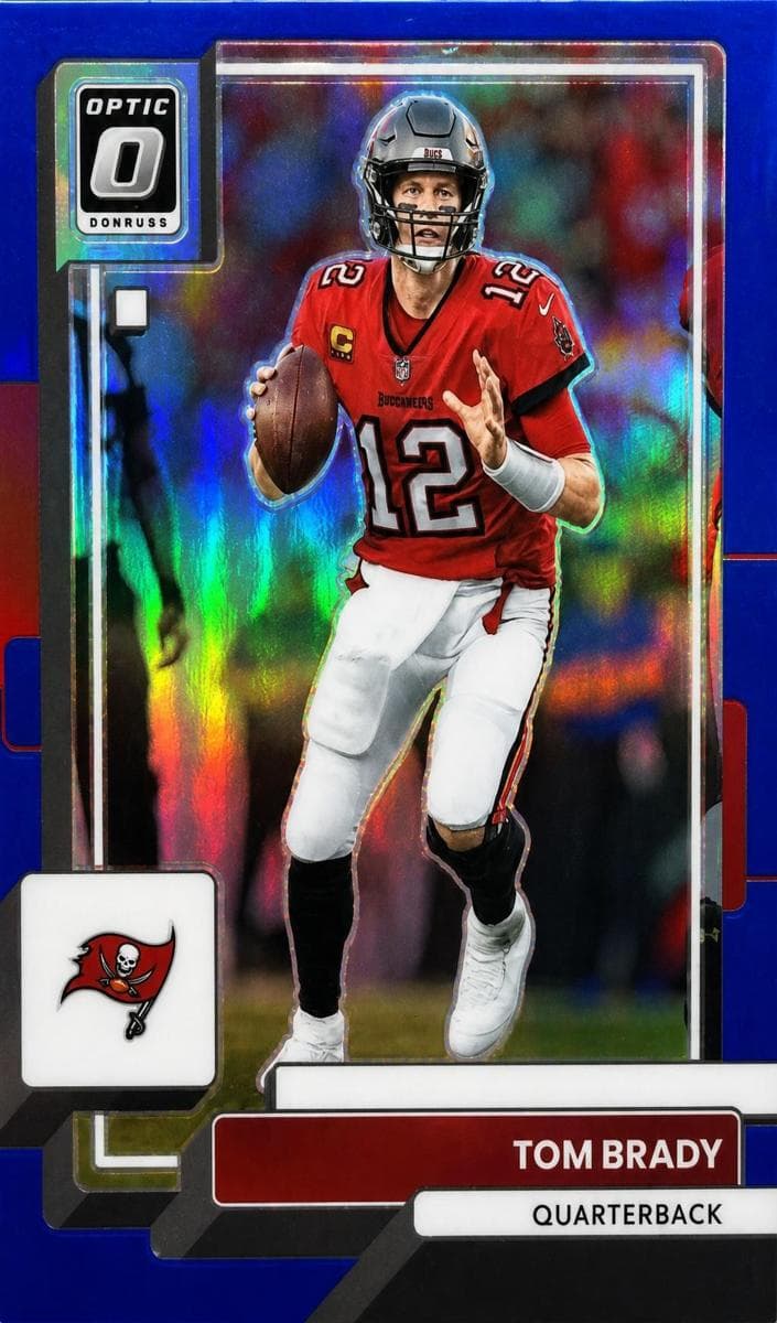 Tom Brady 2022 panini Donruss Optic