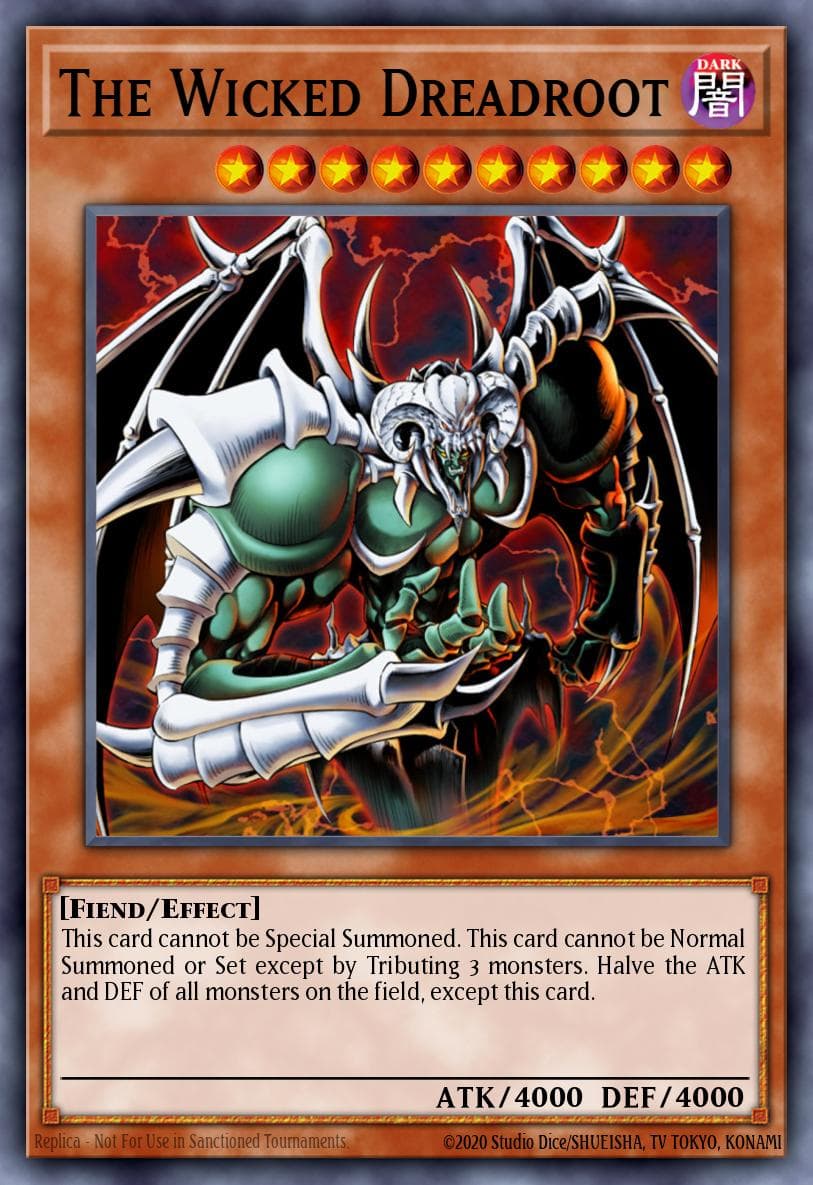 The Wicked Dreadroot 2021 Yu-Gi-Oh!