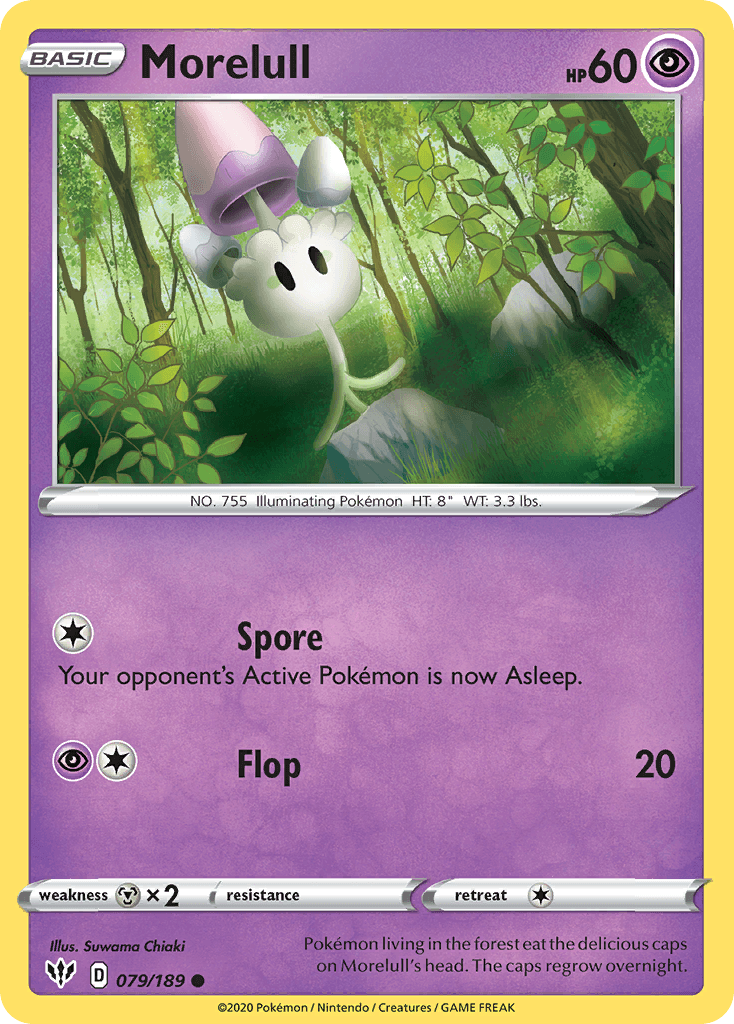 Morelull 2020 Pokemon Japanese Explosive Walker