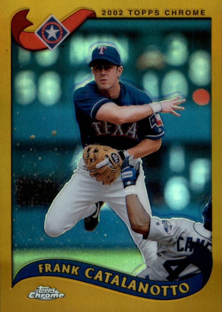 Frank Catalanotto 2002 topps Topps Chrome