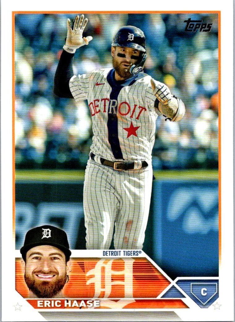 Eric Haase trading card