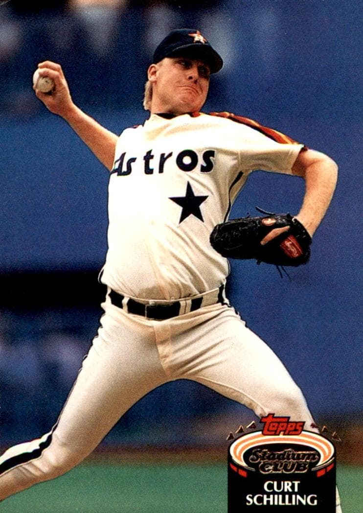 Curt Schilling 1992 unknown Stadium Club