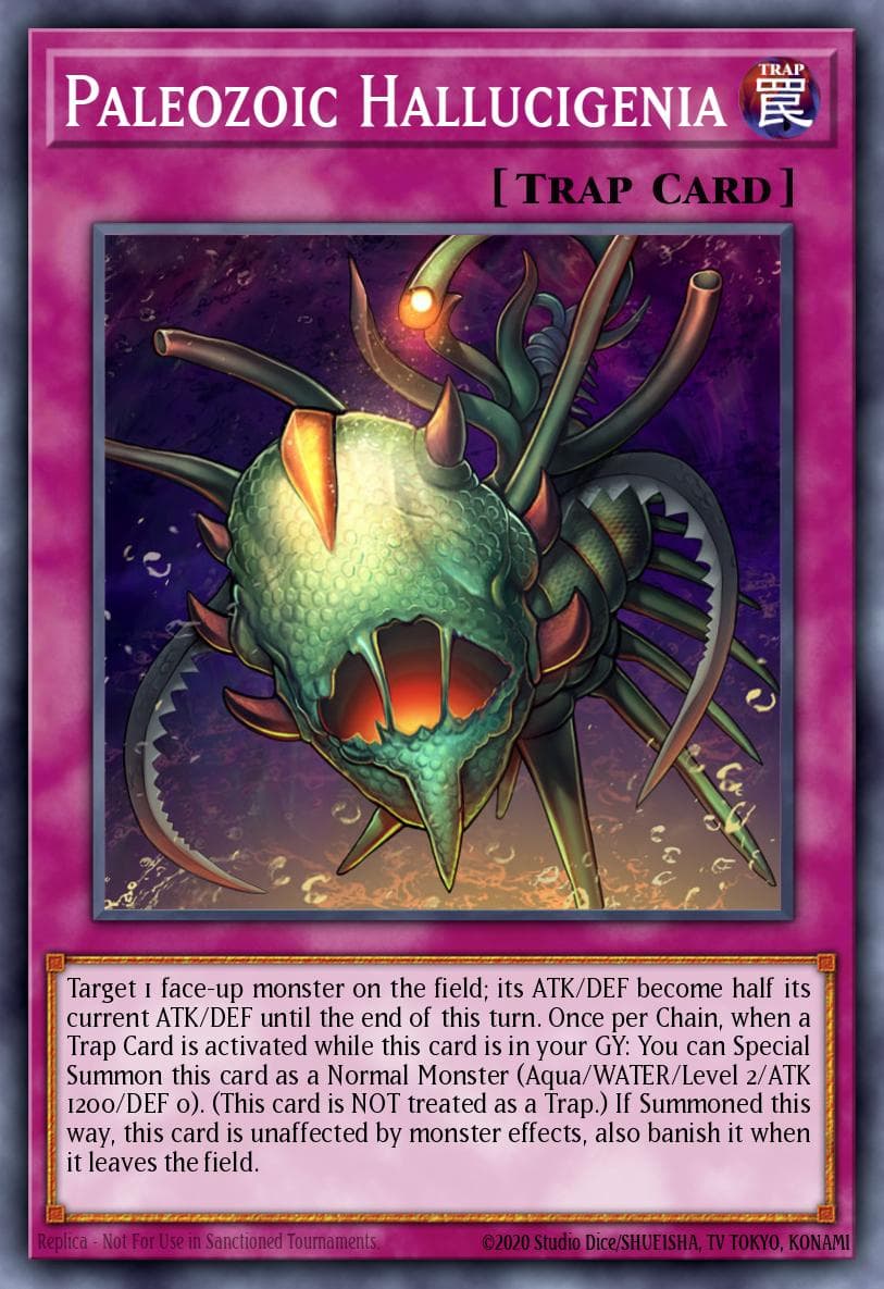 Paleozoic Hallucigenia #OP06-EN008