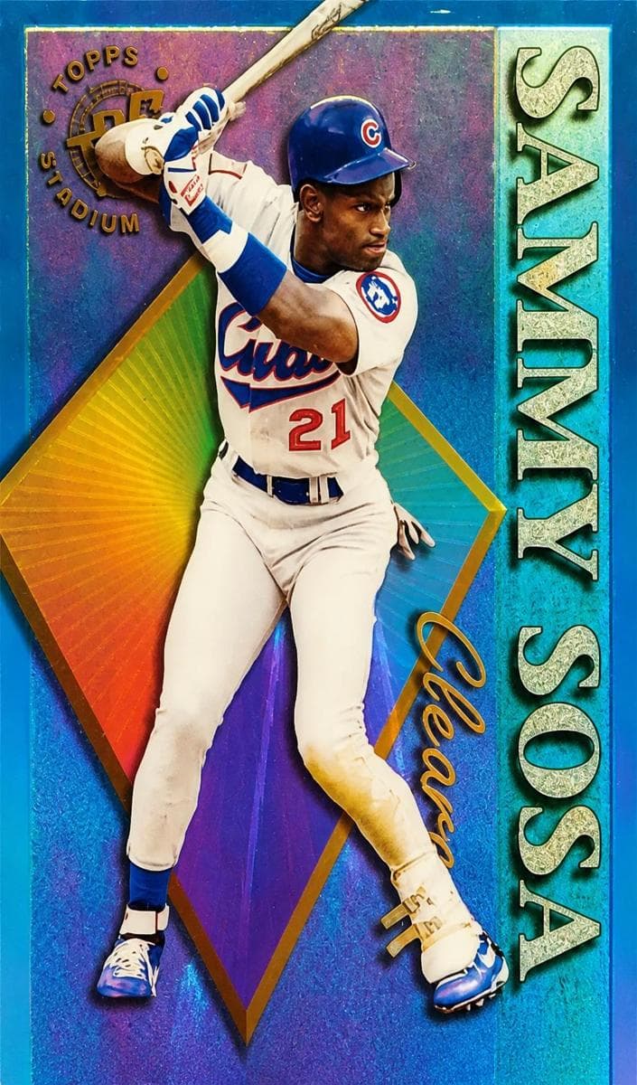 Sammy Sosa 1995 unknown Stadium Club
