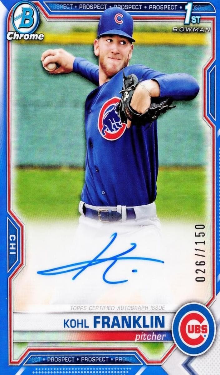 Kohl Franklin 2021 bowman Bowman