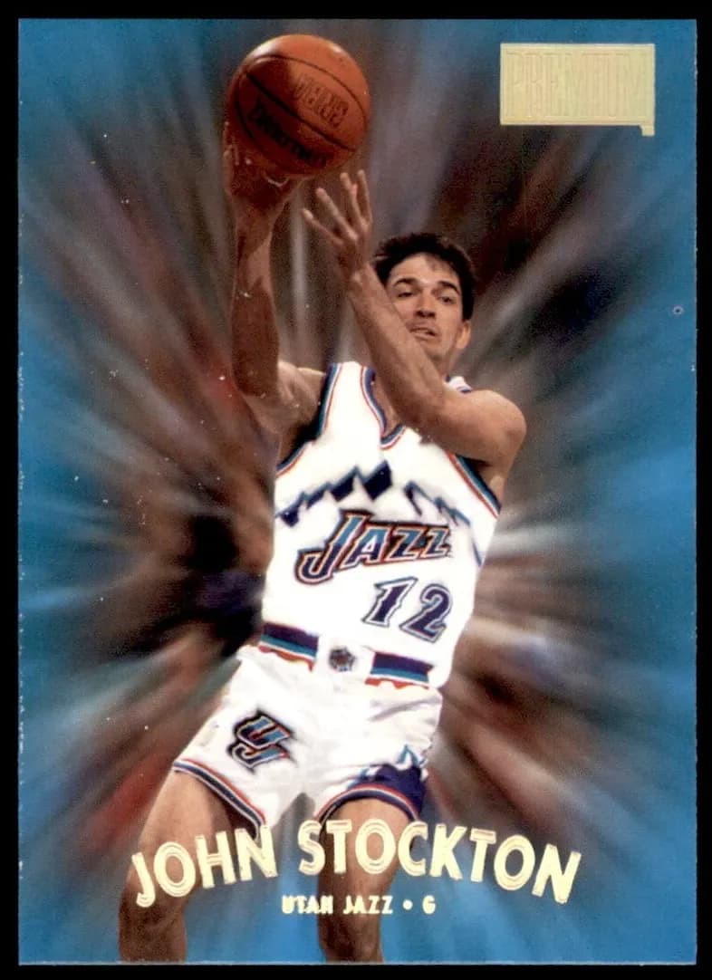 John Stockton 1997 fleer