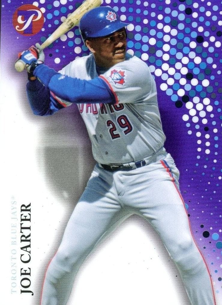 Joe Carter 2022 topps Topps Pristine