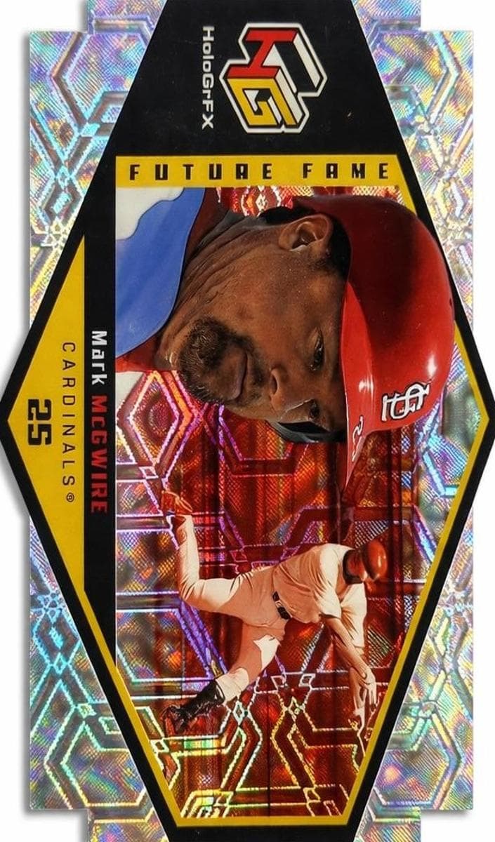 Mark McGwire 1999 upper-deck Hologrfx Future Fame