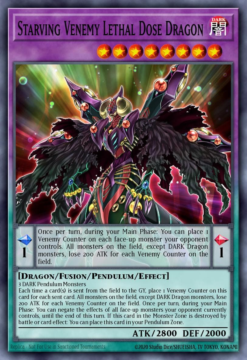 Starving Venemy Lethal Dose Dragon #DUOV-EN037