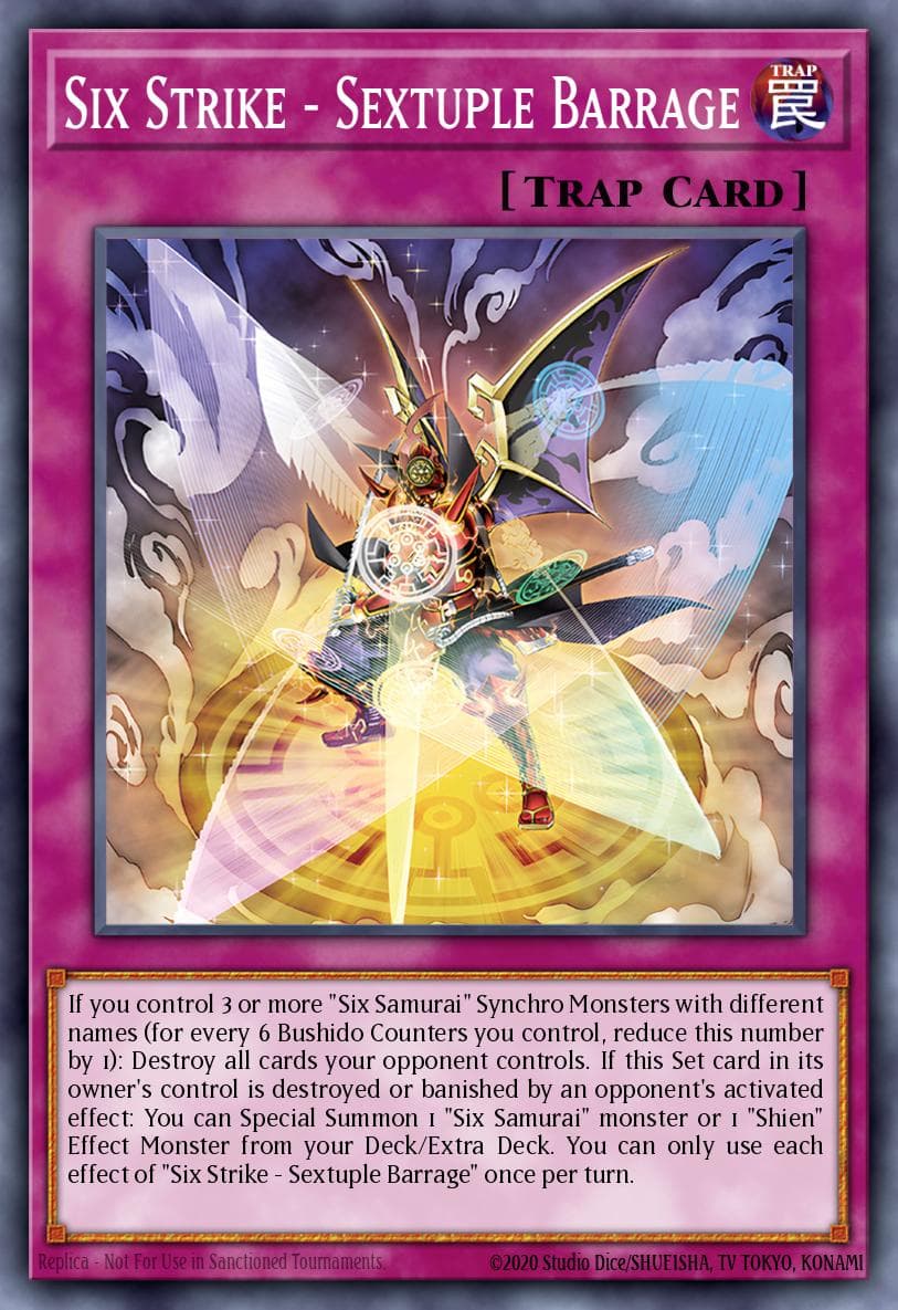 Six Strike - Sextuple Barrage 2024 Yu-Gi-Oh! Japanese Supreme Darkness