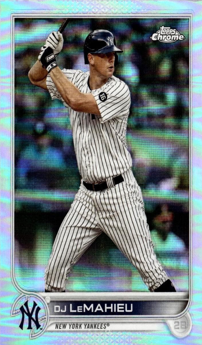 DJ LeMahieu 2022 topps Topps Opening Day