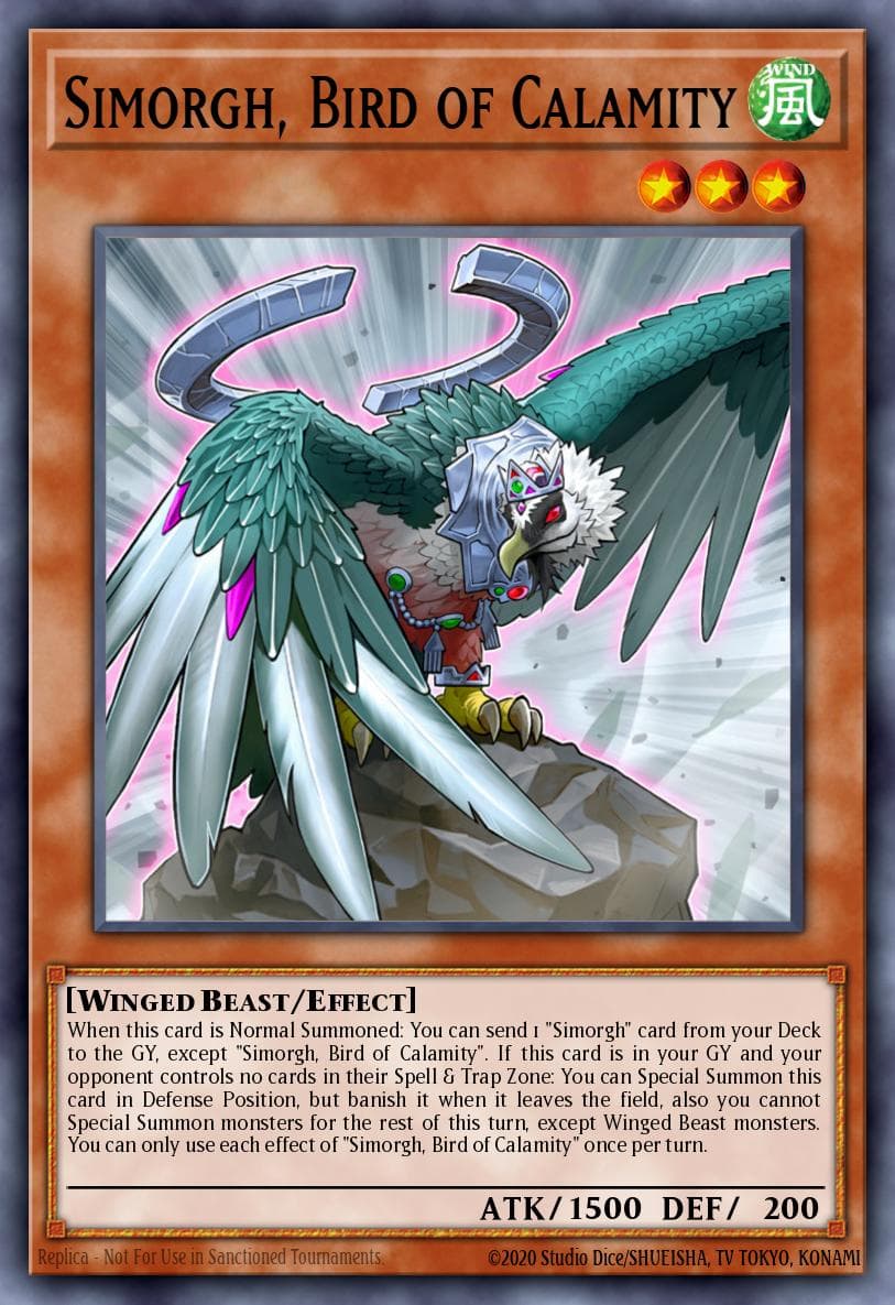 Simorgh, Bird of Calamity #RIRA-EN019