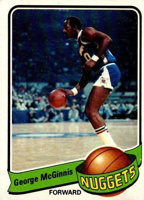 George McGinnis 1979 topps Topps