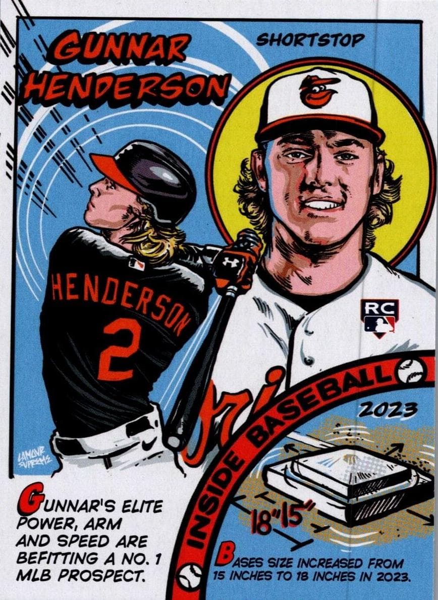 Gunnar Henderson 2023 topps Topps Archives