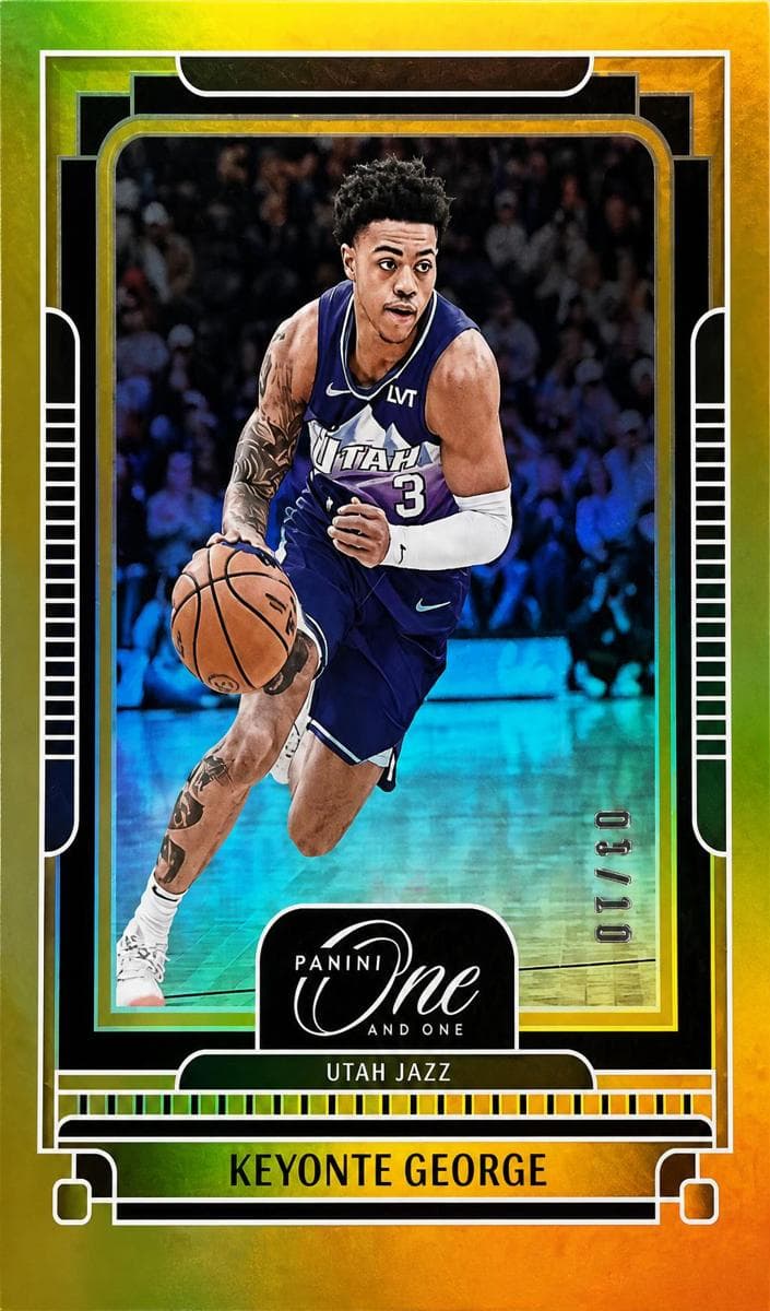 Keyonte George 2024 panini Panini One and One