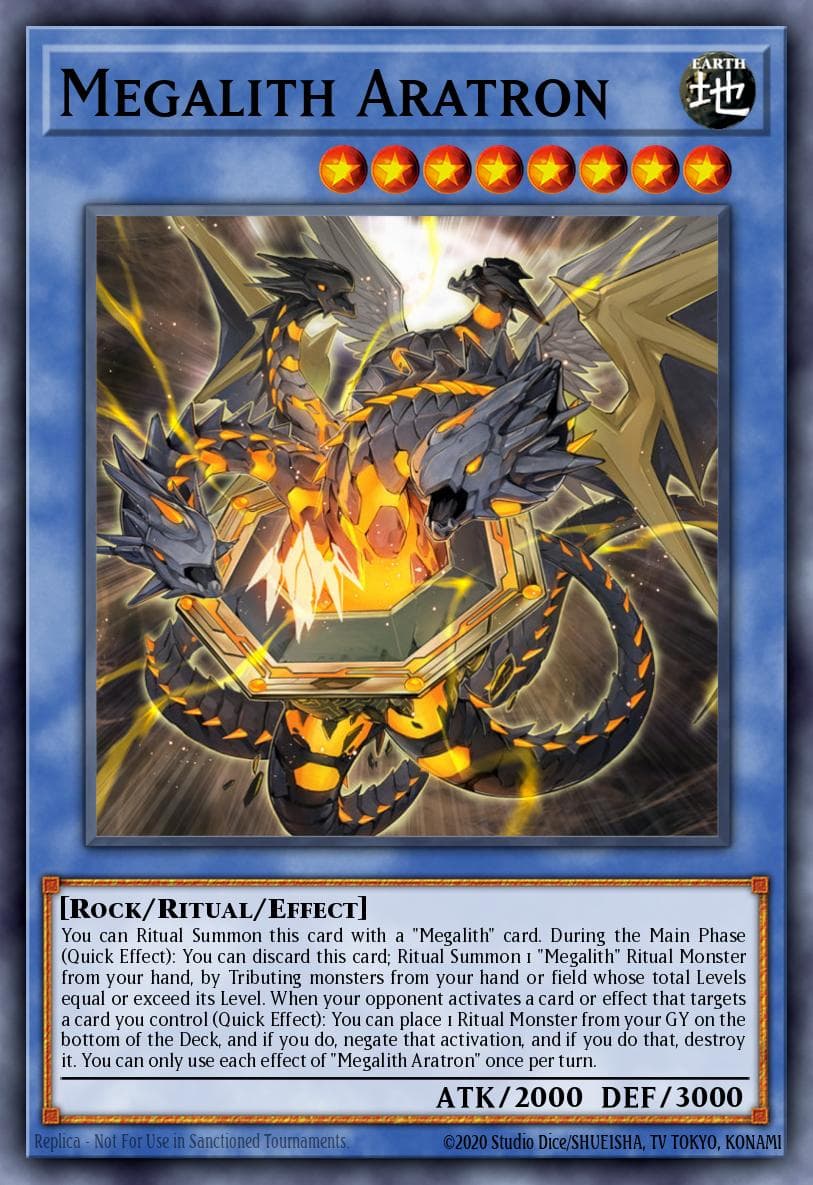Megalith Aratron 2020 Yu-Gi-Oh! Ignition Assault
