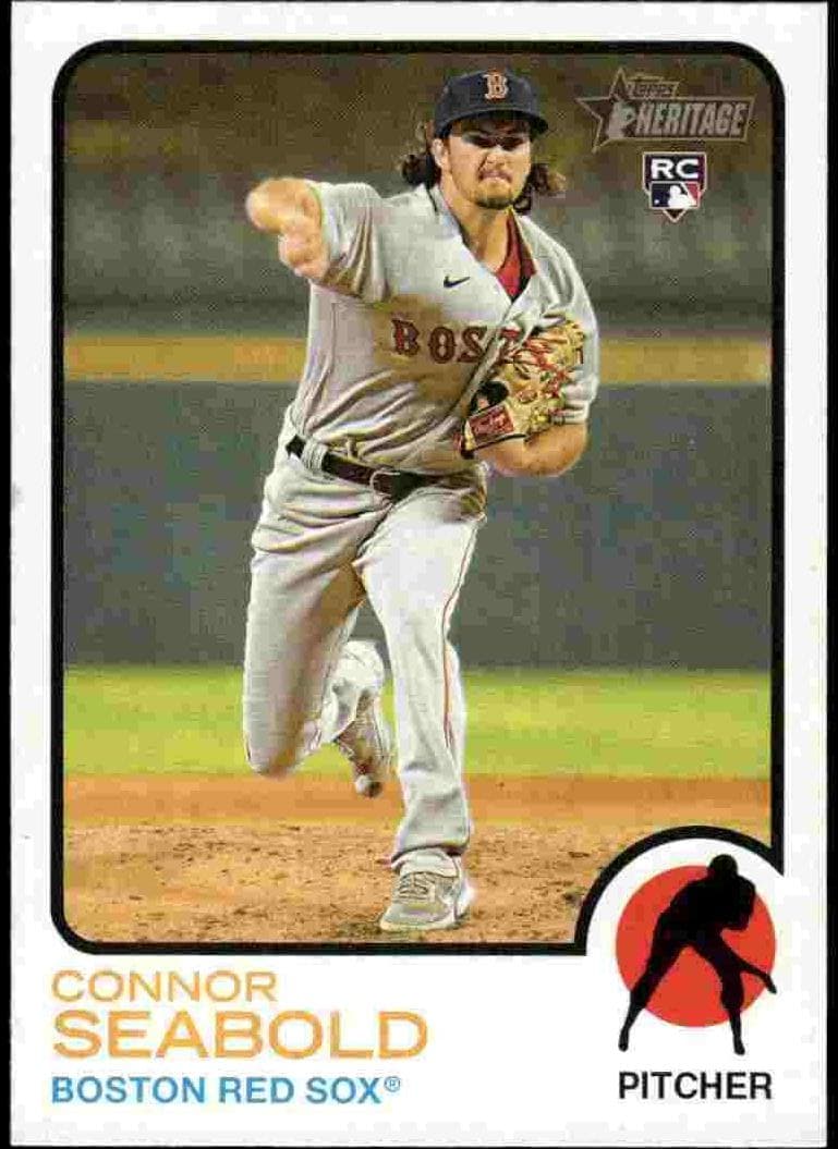 Connor Seabold 2022 topps Topps Heritage