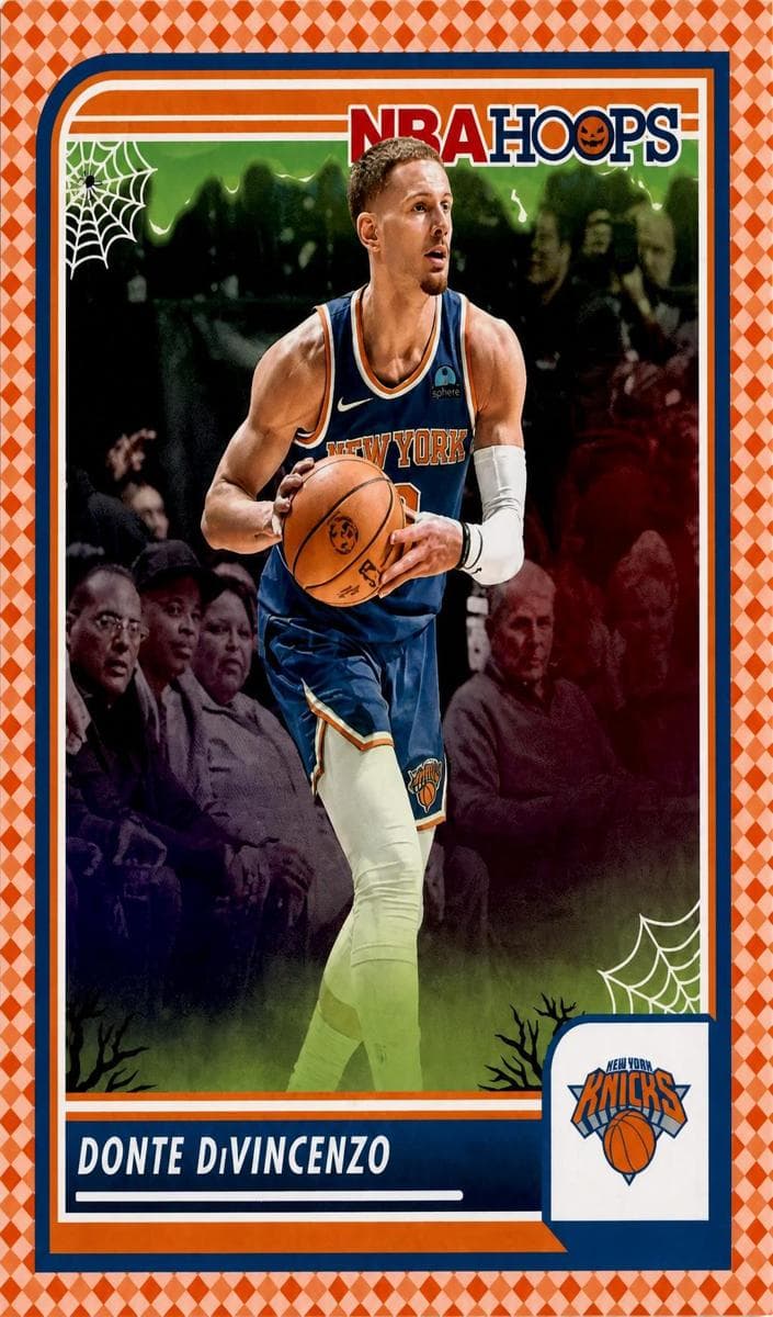 Donte DiVincenzo 2023 panini Hoops Haunted Hoops