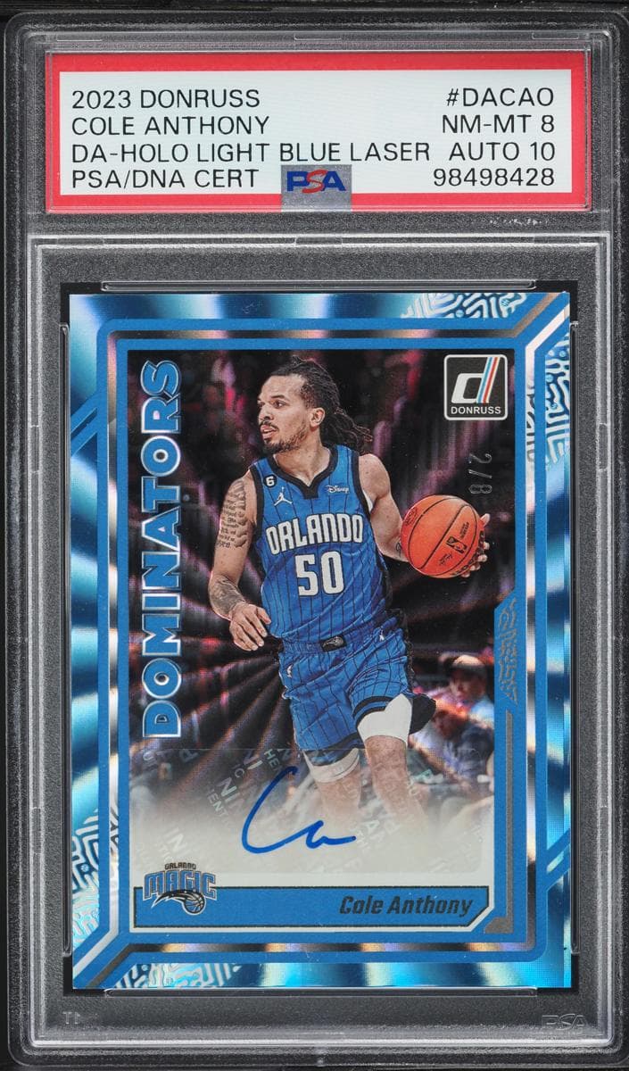 Cole Anthony 2023 panini Donruss