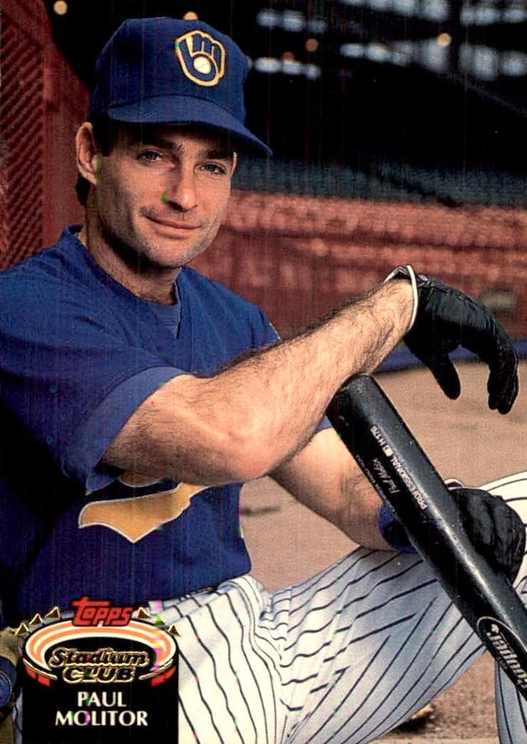 Paul Molitor 1992 unknown Stadium Club