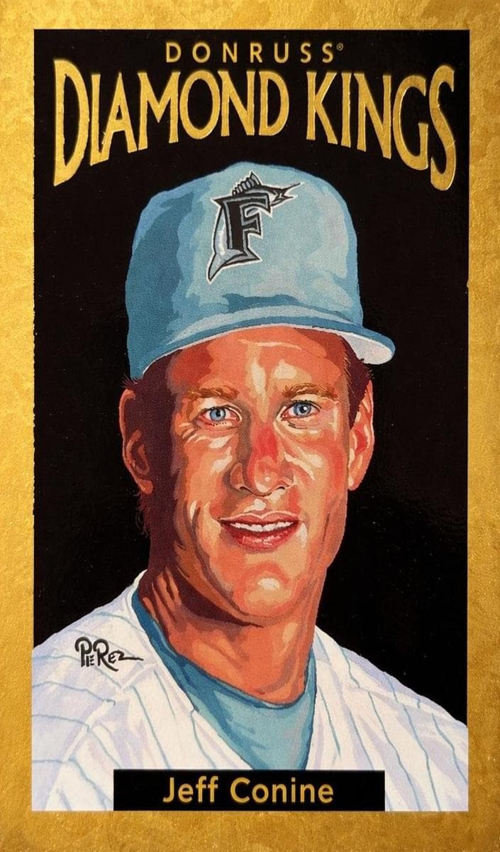 Jeff Conine 1996 panini Donruss