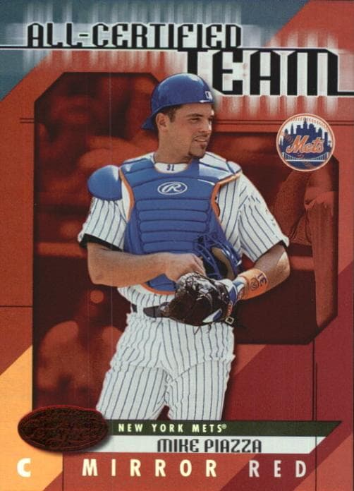 Mike Piazza 2002 leaf Certified